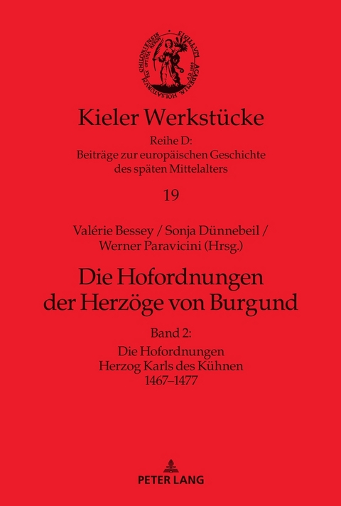 Die Hofordnungen der Herz&ouml;ge von Burgund - 