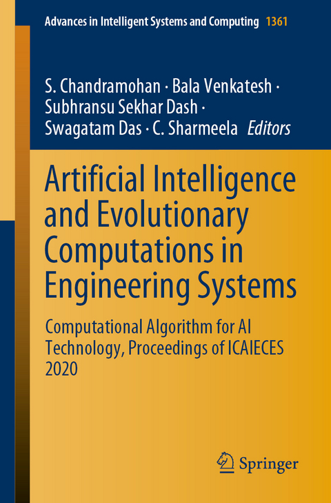 Artificial Intelligence and Evolutionary Computations in Engineering Systems - 