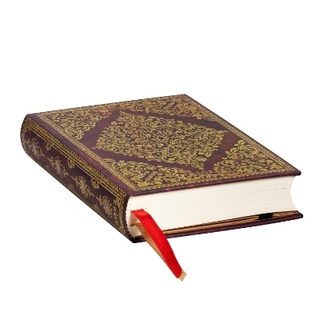 Viola (Diamond Rosette) Mini 12-month Day-at-a-Time Dayplanner 2022 (Elastic Band Closure)