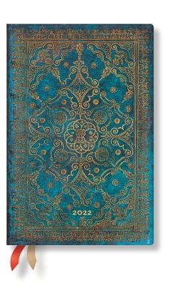 2022 Azure, Mini, (Week at a Time) Verso Diary