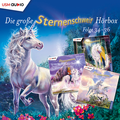 Die gro&szlig;e Sternenschweif H&ouml;rbox Folgen 34-36 (3 Audio CDs) - Linda Chapman