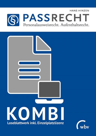 PASSRECHT. Personalausweisrecht. Aufenthaltsrecht.