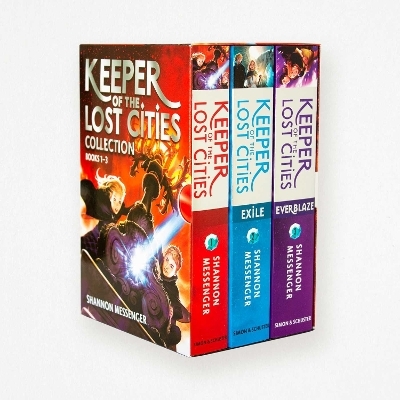 Keeper of the Lost Cities x 3 box set - Shannon Messenger