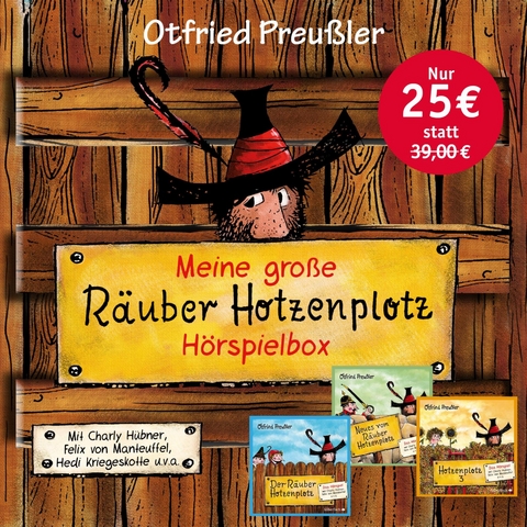 Der R&auml;uber Hotzenplotz - H&ouml;rspiele: Meine gro&szlig;e R&auml;uber Hotzenplotz-H&ouml;rspielbox - Otfried Preu&szlig;ler