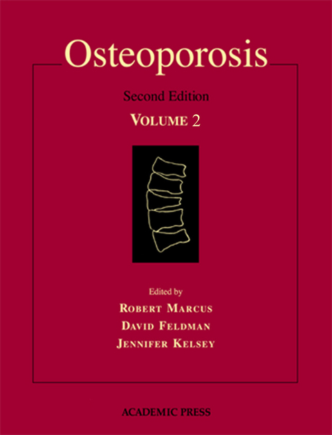 Osteoporosis, Two-Volume Set - 