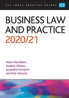 Business Law and Practice 2020/2021 -  MAVRIKAKIS