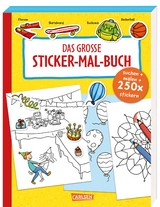 Das gro&szlig;e Sticker-Mal-Buch - Karoline Hahnfeld