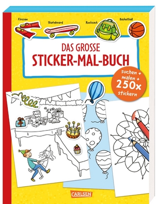 Das große Sticker-Mal-Buch