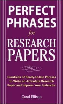 McGraw-Hill's Concise Guide to Writing Research Papers -  Carol Ellison