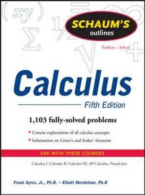 Schaum's Outline of Calculus, 5ed -  Frank Ayres,  Elliott Mendelson