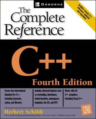 C++: The Complete Reference, 4th Edition -  Herbert Schildt