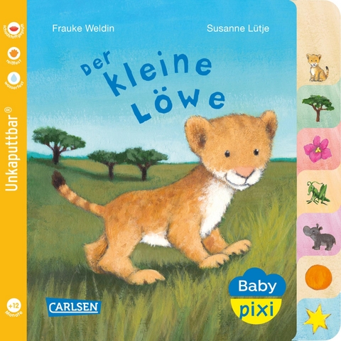 Baby Pixi (unkaputtbar) 104: Der kleine L&ouml;we - Susanne L&uuml;tje