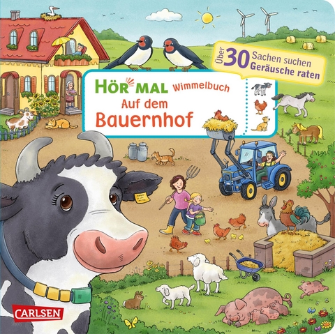 H&ouml;r mal (Soundbuch): Wimmelbuch: Auf dem Bauernhof - Julia Hofmann