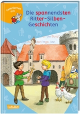 LESEMAUS zum Lesenlernen Sammelb&auml;nde: Die spannendsten Ritter-Silben-Geschichten - Manuela Mechtel, Ursel Scheffler, Christa Holtei