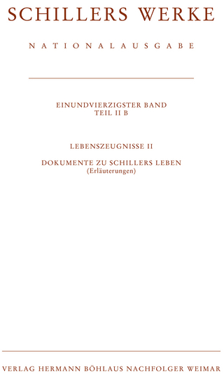 Schillers Werke. Nationalausgabe