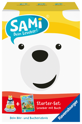 Ravensburger 00097 - SAMi, dein Lesebär, Starter-Set - PAW Patrol, für Kinder ab 5 Jahren