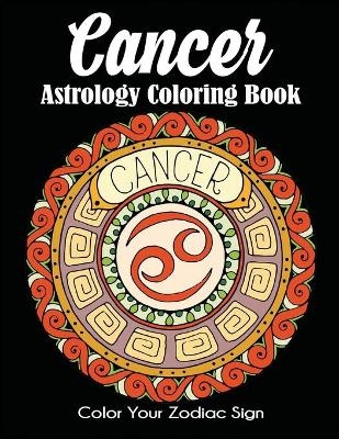Cancer Astrology Coloring Book -  Dylanna Press
