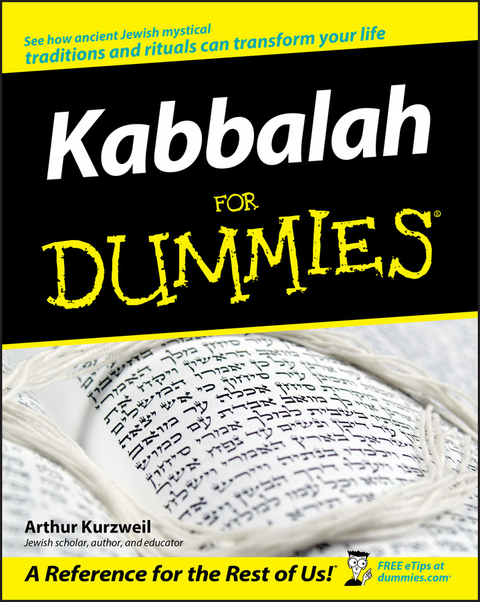 Kabbalah For Dummies -  Arthur Kurzweil