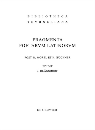 Fragmenta poetarum Latinorum epicorum et lyricorum