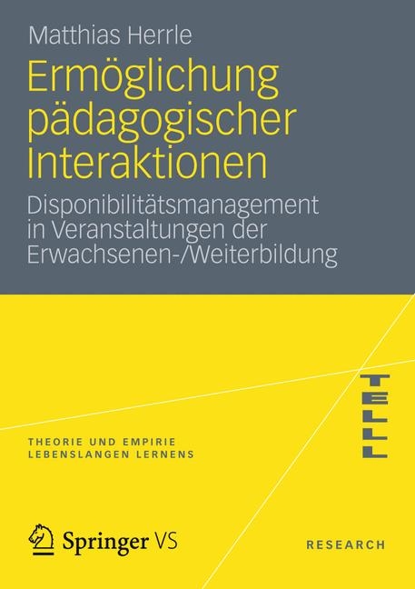 Erm&ouml;glichung p&auml;dagogischer Interaktionen - Matthias Herrle
