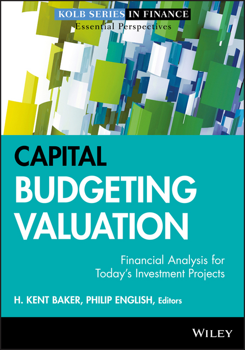 Capital Budgeting Valuation - 