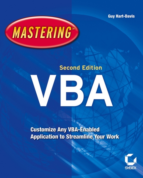 Mastering MIcrosoft VBA - Guy Hart-Davis