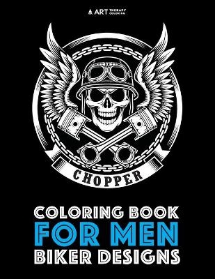 Coloring Book For Men -  Art Therapy Coloring