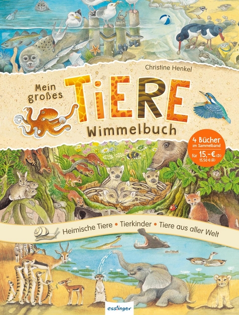 Mein gro&szlig;es Tiere-Wimmelbuch
