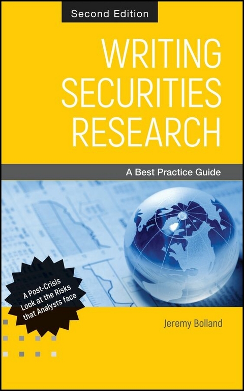 Writing Securities Research - Jeremy Bolland