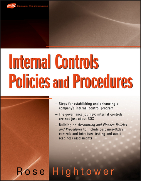 Internal Controls Policies and Procedures - Rose Hightower