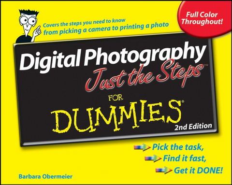 Digital Photography Just the Steps For Dummies -  Barbara Obermeier