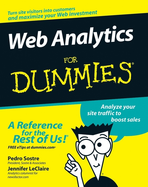 Web Analytics For Dummies - Pedro Sostre, Jennifer LeClaire