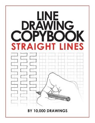 Line Drawing Copybook Straight Lines - 10 000 Drawings