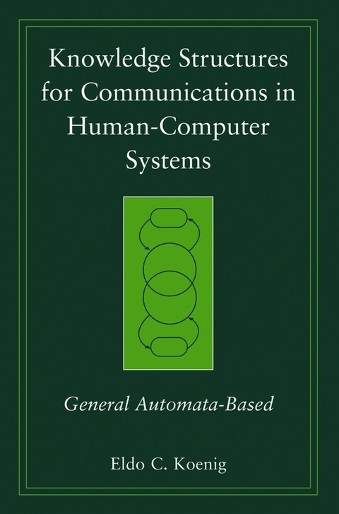 Knowledge Structures for Communications in Human-Computer Systems - Eldo C. Koenig