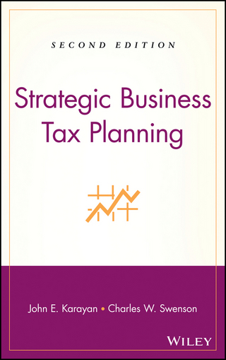 Strategic Business Tax Planning