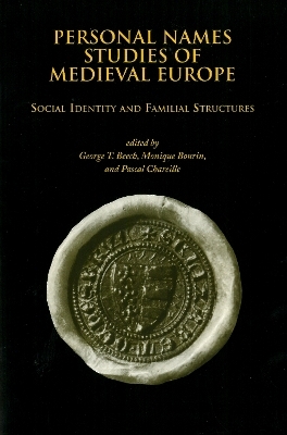 Personal Names Studies of Medieval Europe - 