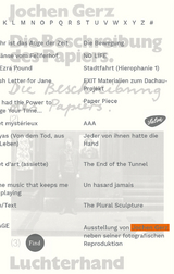 Die Beschreibung des Papiers - Jochen Gerz