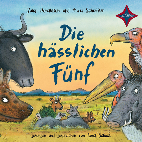 Die h&auml;sslichen F&uuml;nf - Julia Donaldson
