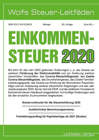 Einkommensteuer für 2020