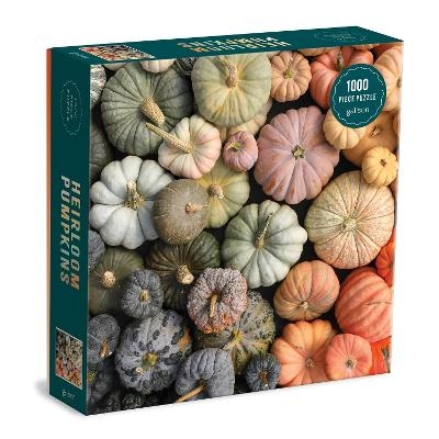 Heirloom Pumpkins 1000 Piece Puzzle in Square Box -  Galison