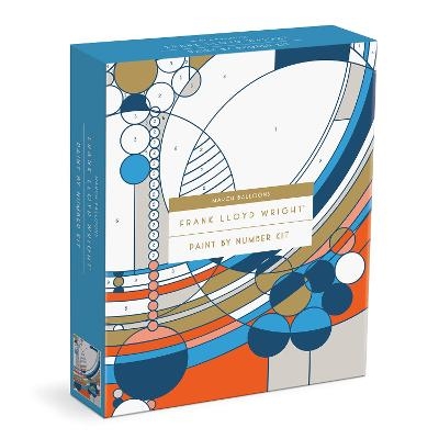 Frank Lloyd Wright March Balloons Paint By Number Kit -  Galison
