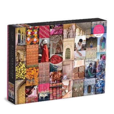 Patterns of India: A Journey Through Colors, Textiles and the Vibrancy of Rajasthan 1000 Piece Puzzle -  Galison