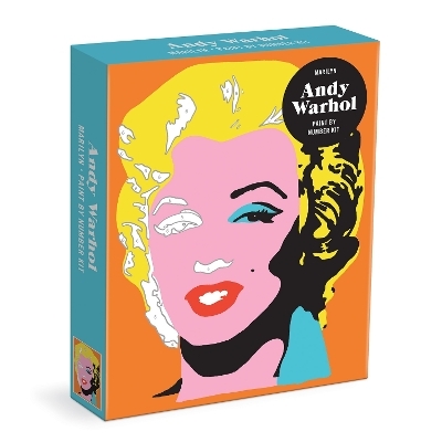 Andy Warhol Marilyn Paint By Number Kit -  Galison