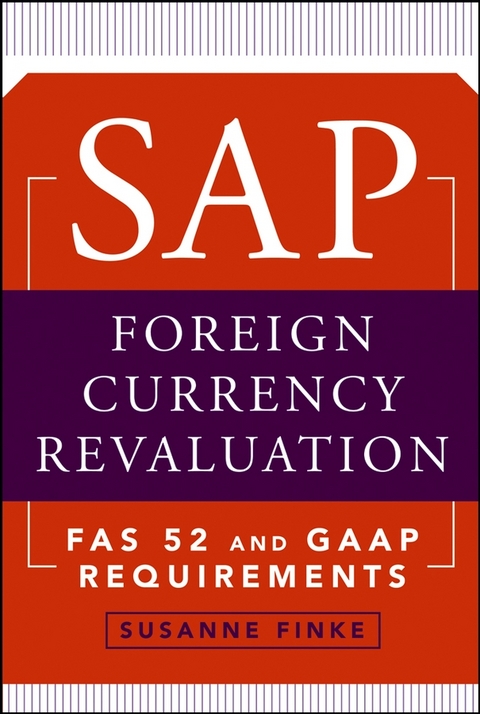 SAP Foreign Currency Revaluation - Susanne Finke