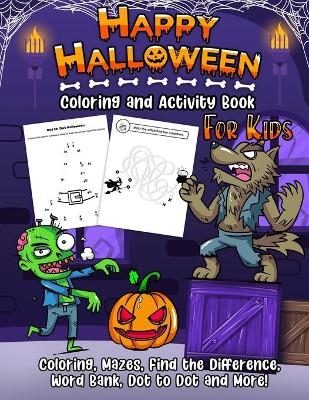 Coloring and Activity Book - Halloween Edition - Harper Hall