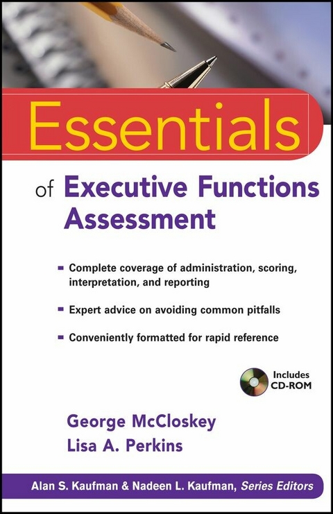 Essentials of Executive Functions Assessment - George McCloskey, Lisa A. Perkins