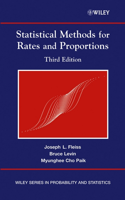 Statistical Methods for Rates and Proportions - Joseph L. Fleiss, Bruce Levin, Myunghee Cho Paik
