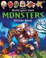 Build Your Own Monsters Sticker Book - Simon Tudhope