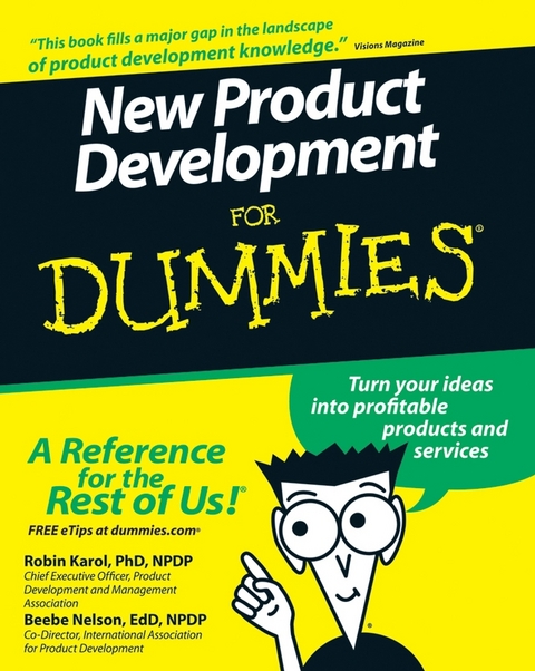 New Product Development For Dummies - Robin Karol, Beebe Nelson