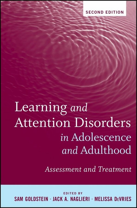 Learning and Attention Disorders in Adolescence and Adulthood - 